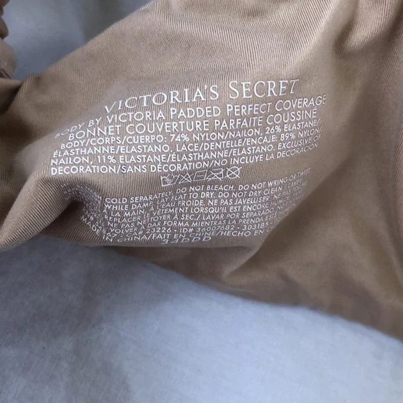 Victoria’s Secret Body by Victoria’s Secret perfect coverage tan bra - Picture 5 of 10
